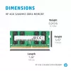 HP 286H5AA mälumoodul 4 GB 1 x 4 GB DDR4 260-kontaktiline SO-DIMM