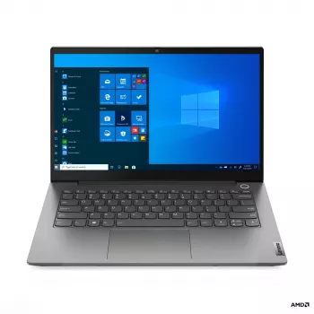 Lenovo ThinkBook 14 G3 ACL AMD Ryzen™ 5 5500U sülearvuti 35,6 cm (14 tolli) Full HD 8 GB DDR4-SDRAM 256 GB SSD Wi-Fi 6 (802.11ax) Windows 10 Pro Nordic hall