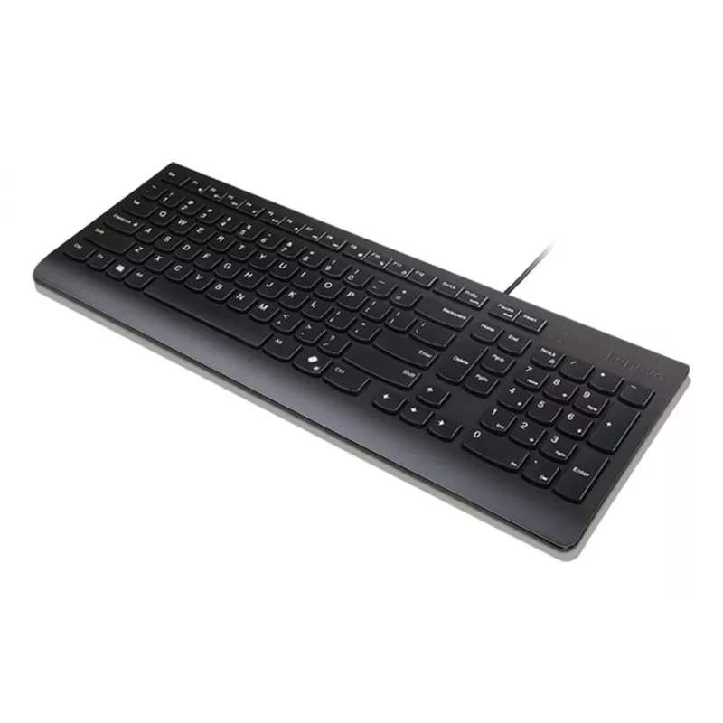 Lenovo 4Y41R64667 klaviatuur kodus/kontoris USB prantsuse, saksa must