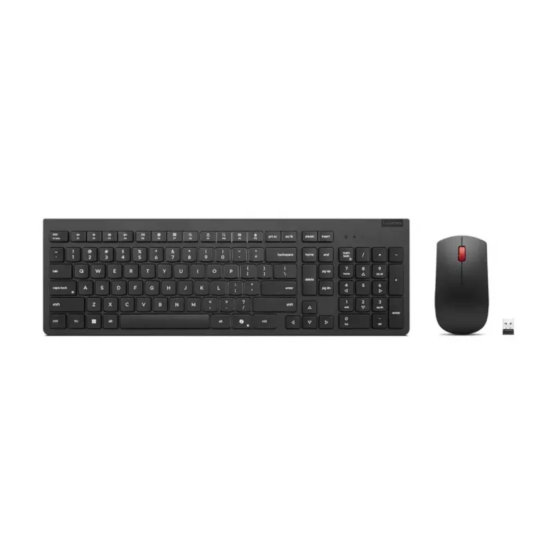 Lenovo 4X31R64497 klaviatuur Koos hiirega Kontor RF Traadita Nordic Must