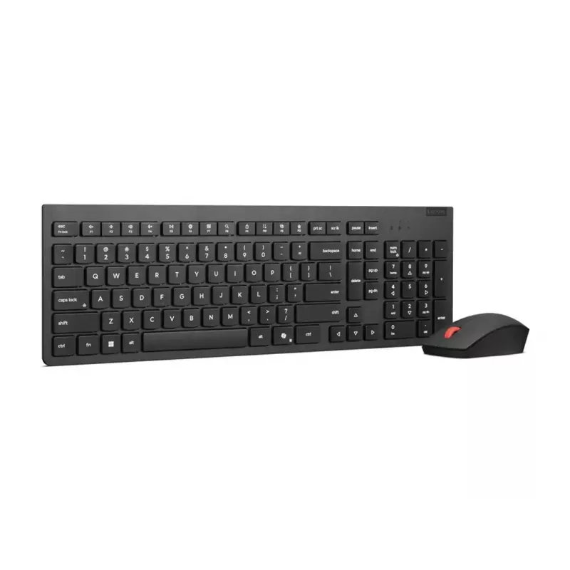 Lenovo 4X31R64497 klaviatuur Koos hiirega Kontor RF Traadita Nordic Must