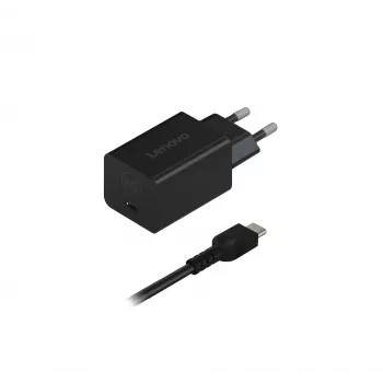 Lenovo GaN Nano 65W universaalne must vahelduvvoolu siseadapter