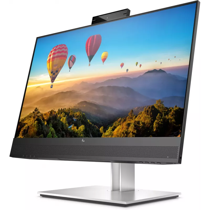 HP E24m G4 FHD USB-C konverentsimonitor, 60,5 cm (23,8 tolli), 1920 x 1080 pikslit, Full HD, LCD, 5 ms, must, hõbedane