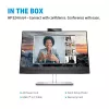 HP E24m G4 FHD USB-C konverentsimonitor, 60,5 cm (23,8 tolli), 1920 x 1080 pikslit, Full HD, LCD, 5 ms, must, hõbedane