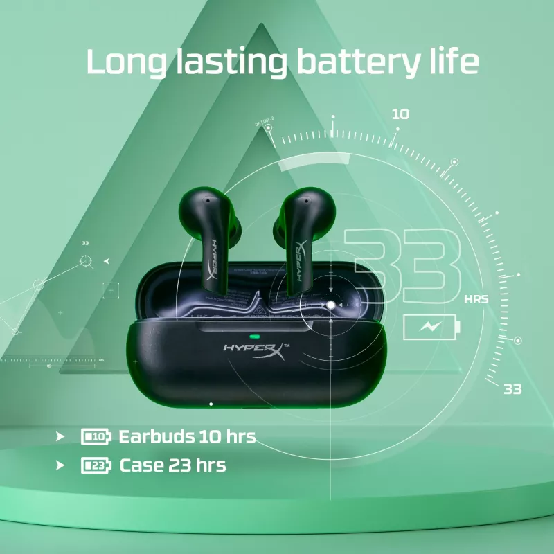 HyperX Cloud MIX Buds juhtmevabad kõrvaklapid (must)