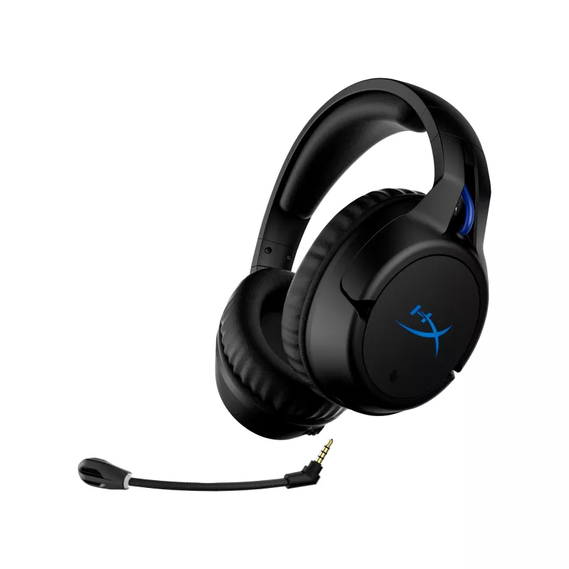 HyperX Cloud Flight - juhtmevaba mänguri peakomplekt (must-sinine) - PS5-PS4