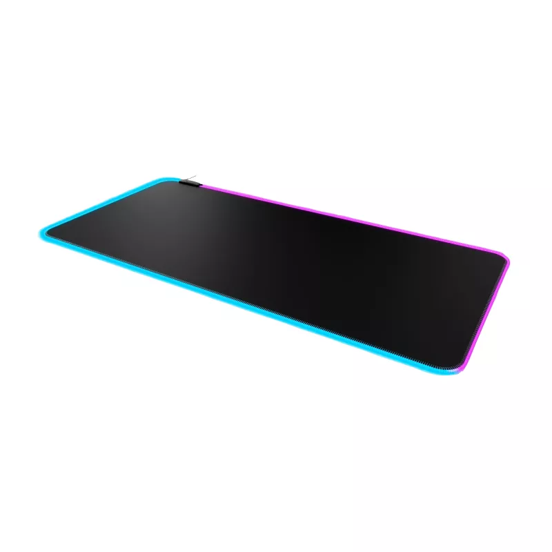 HyperX Pulsefire Mat – RGB-mänguhiirematt – riie (XL)