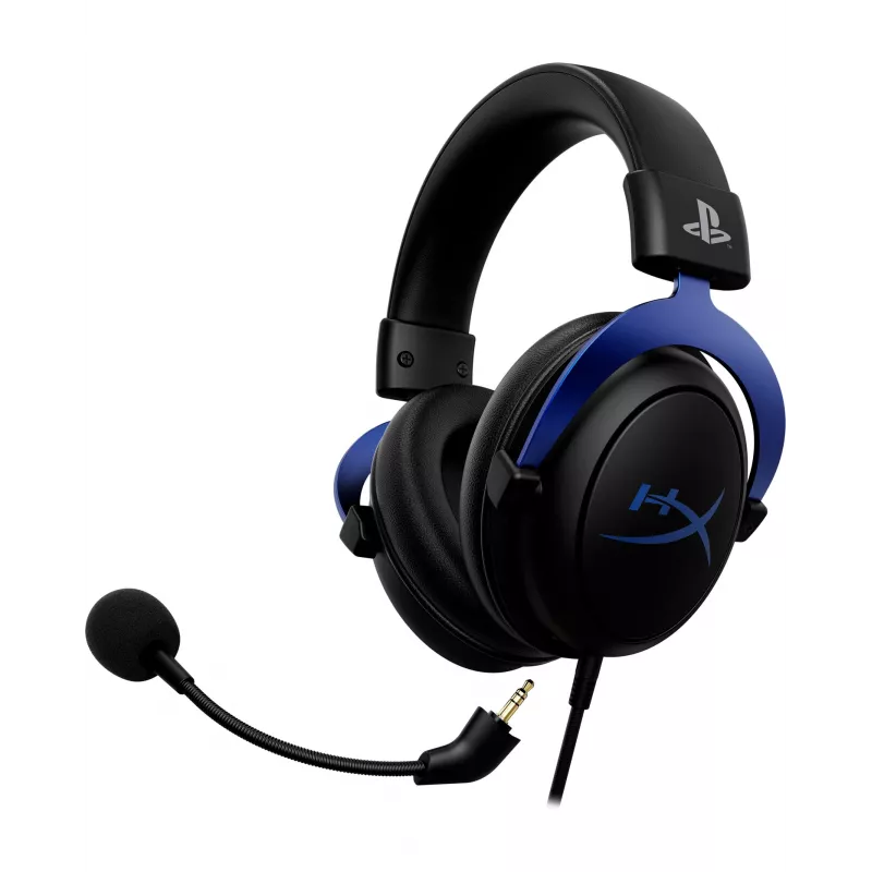 HyperX Cloud – mängukõrvaklapid – PS5-PS4 (must-sinine)
