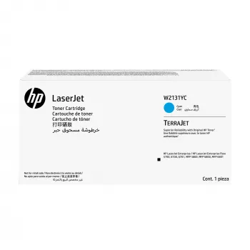 HP W2131YC tsüaan lepinguline originaal LaserJet toonerikassett, tsüaan, 1 tk