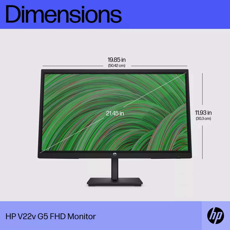 Monitor HP V22v G5 21.4 tolli Full HD 1920 x 1080