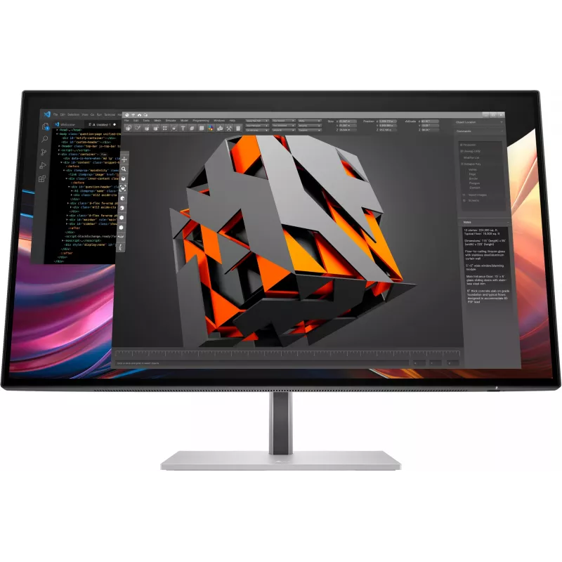 HP Series 7 Pro 27-tolline QHD-kuvar - 727pq, 68,6 cm (27 tolli), 2560 x 1440 pikslit, Quad HD, LCD, 5 ms