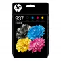 Tindikassett HP 937 CMYK 4-pakend Must Tsüaan magenta Kollane