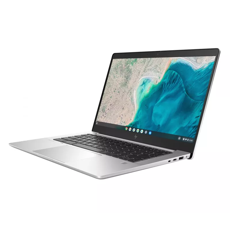 HP Elite c640 G3 Intel® Core™ i5 i5-1245U Chromebook 35.6 cm (14 tolli) Full HD 16 GB LPDDR4x-SDRAM 256 GB SSD Wi-Fi 6 (802.11ax) ChromeOS hõbedane
