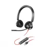 HP Poly Poly Mustwire 3320 USB-A peakomplekt, juhtmega, kontor/kõnekeskus, 130 g, peakomplekt, must