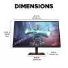 OMEN by HP 27-tolline UHD 144Hz mängumonitor - OMEN 27k