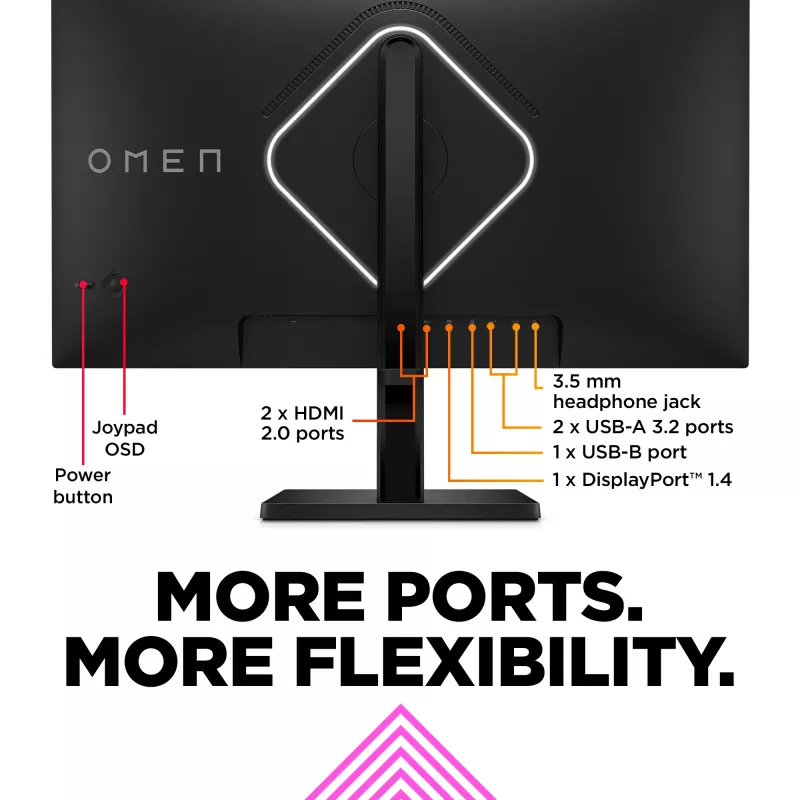 OMEN by HP 27-tolline QHD 240 Hz mängurimonitor - OMEN 27qs