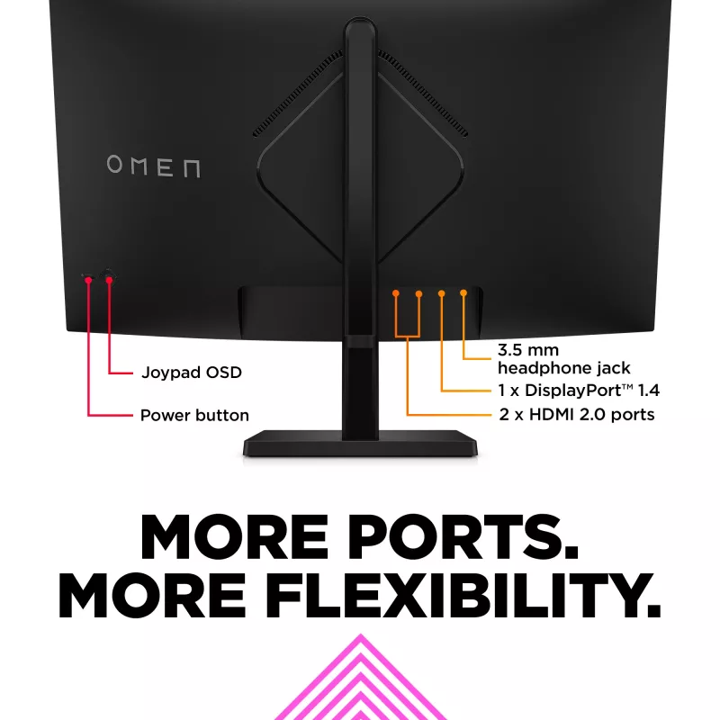OMEN by HP 31,5-tolline QHD 165Hz kumer mängurimonitor - OMEN 32c