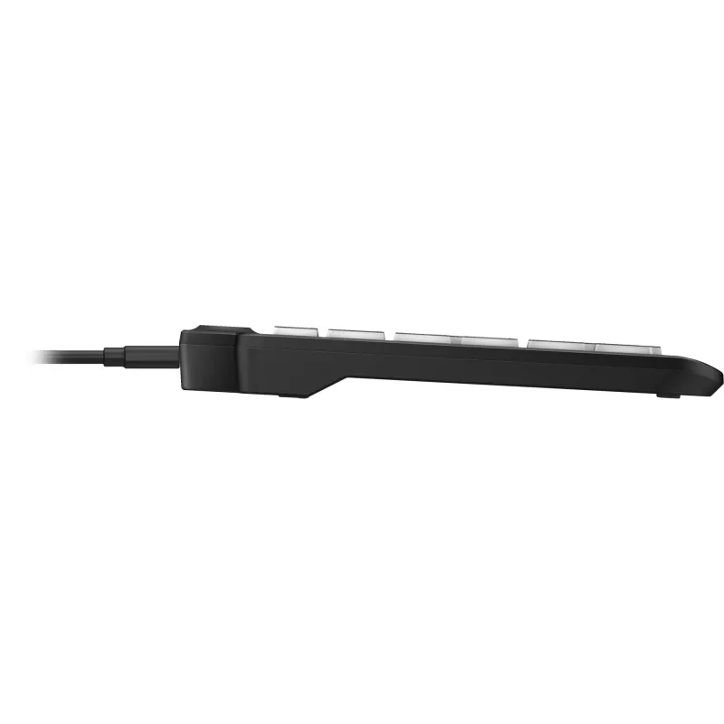 HP 405 mitme seadme jaoks taustvalgustusega juhtmega klaviatuur, täissuuruses (100%), juhtmega, USB, membraan, must