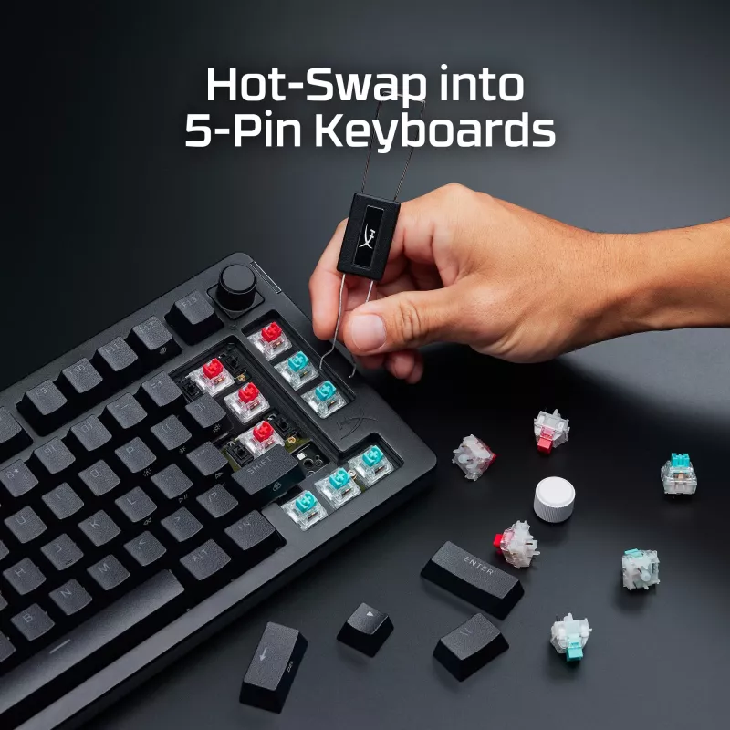Lineaarne mehaaniline klaviatuurilüliti KINGSTON HyperX 85U07AA 45 g rakendusjõuga