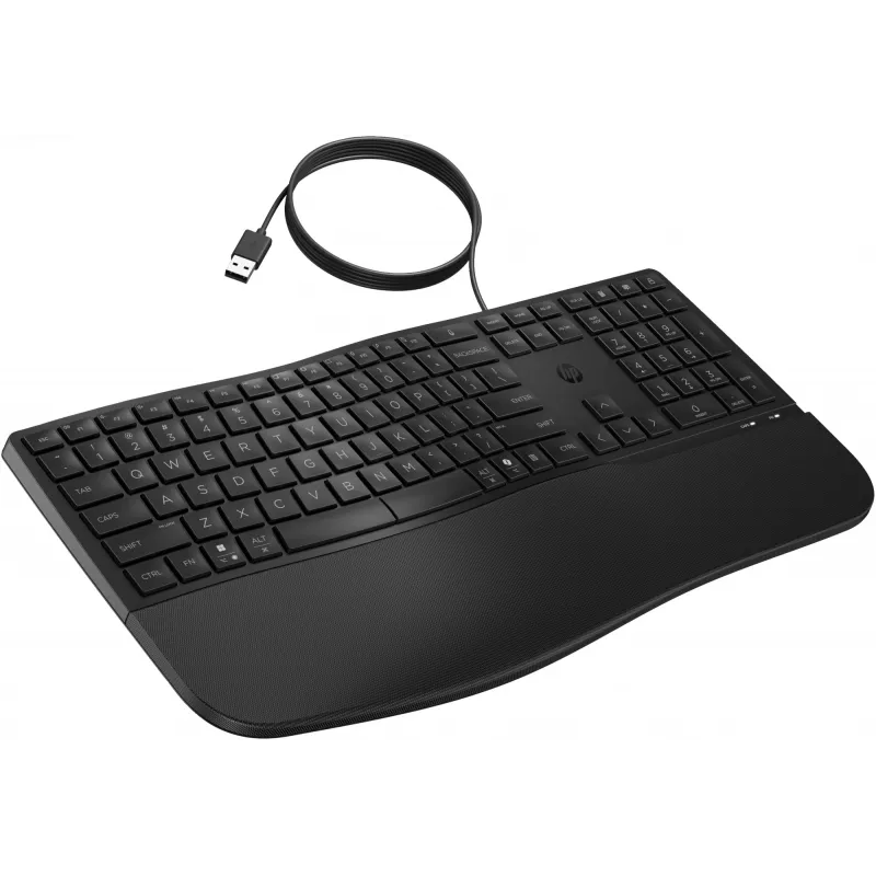 Juhtmega täissuuruses klaviatuur HP 485 Comfort USB-ühenduse ja 23 programmeeritava klahviga