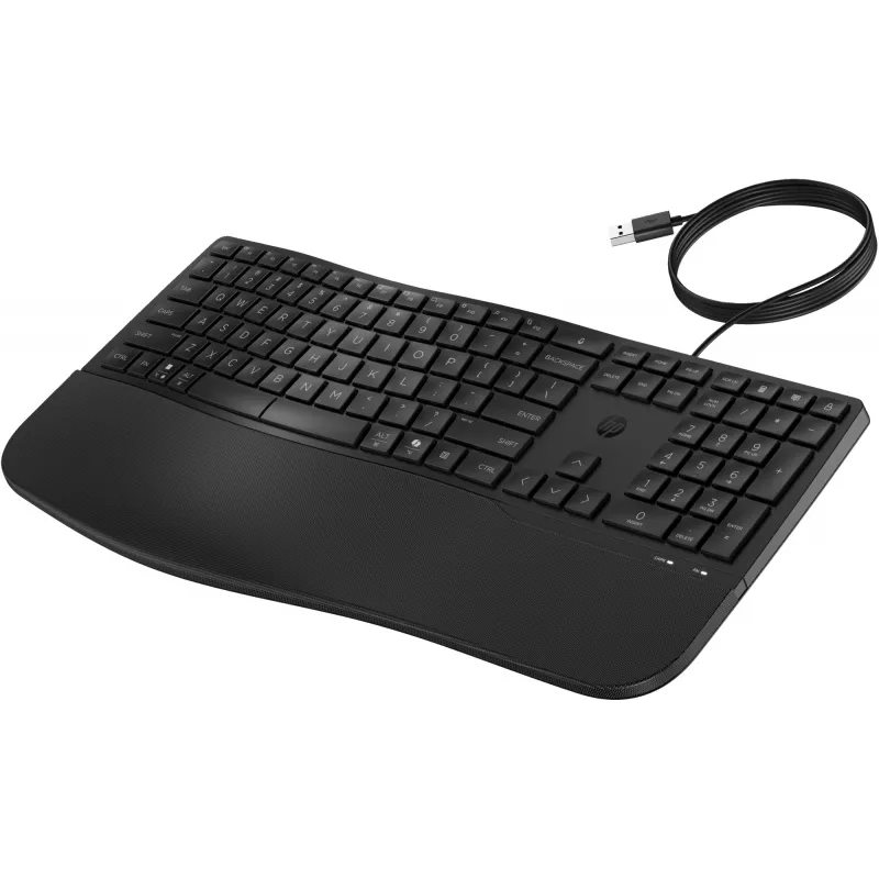 Juhtmega täissuuruses klaviatuur HP 485 Comfort USB-ühenduse ja 23 programmeeritava klahviga