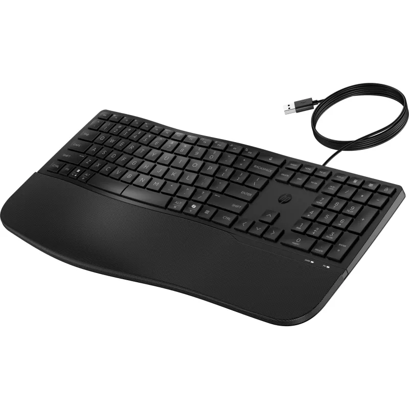 Juhtmega täissuuruses klaviatuur HP 485 Comfort USB-ühenduse ja 23 programmeeritava klahviga
