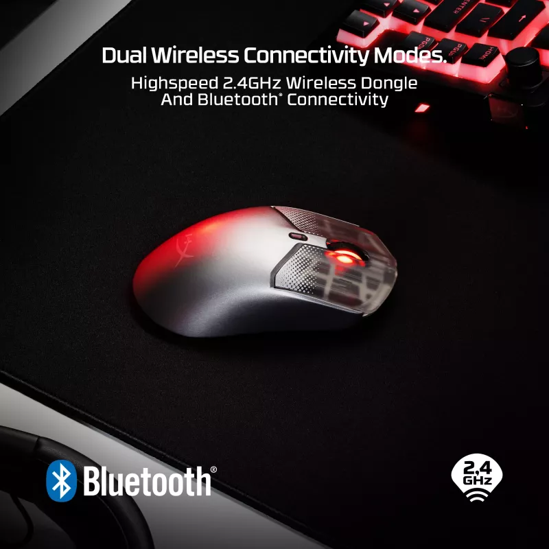 Juhtmevaba mängurihiir HP HyperX Pulsefire Haste 2 S mereväesinine 64g Li-Ion