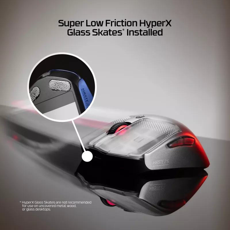 Juhtmevaba mängurihiir HP HyperX Pulsefire Haste 2 S mereväesinine 64g Li-Ion