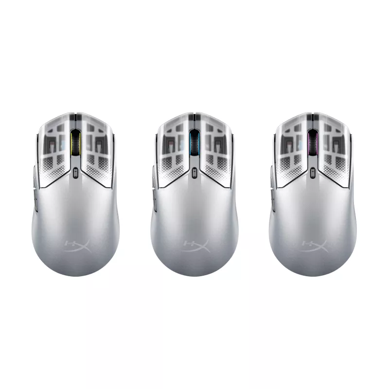 HyperX Pulsefire Haste 2 S Silver juhtmevaba mänguhiir