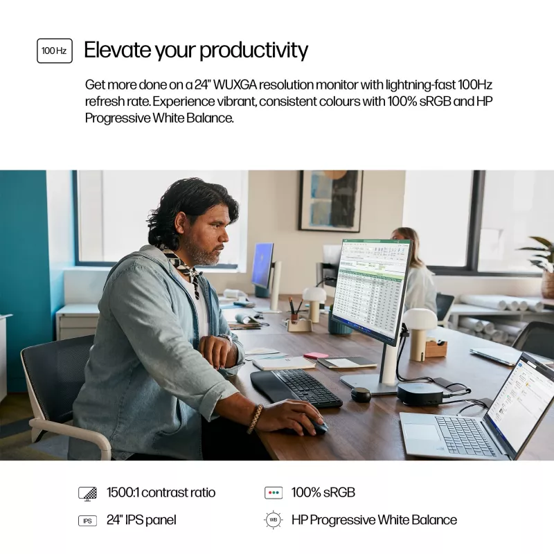 Monitor HP Series 5 Pro 24 tolli WUXGA ekraan 1920 x 1200