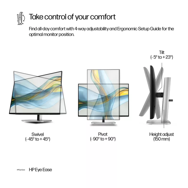 Monitor HP Series 5 Pro 24 tolli WUXGA ekraan 1920 x 1200