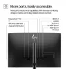 HP Series 5 Pro 24-tolline WUXGA monitor - 524pn, 61 cm (24 tolli), 1920 x 1200 pikslit, WUXGA, LCD, 5 ms, must