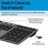 HP 720 mitme seadme taaslaetav juhtmevaba klaviatuur, täissuuruses (100%), juhtmevaba, USB + Bluetooth, mehaaniline, QWERTY, must