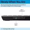 HP 720 mitme seadme taaslaetav juhtmevaba klaviatuur, täissuuruses (100%), juhtmevaba, USB + Bluetooth, mehaaniline, QWERTY, must