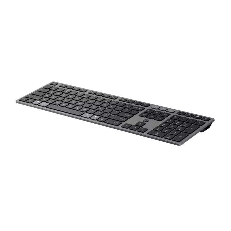Juhtmevaba laetav täissuuruses QWERTY-klaviatuur HP 725 — mudel 9T5B2AA#UUW