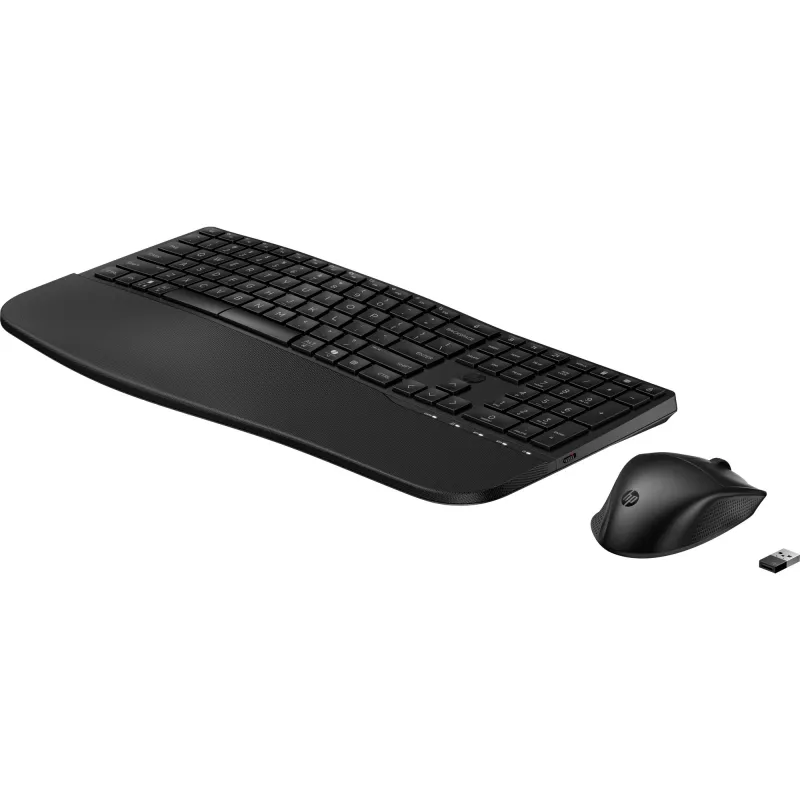 HP 685 Comfort Dual-Mode klaviatuuri ja hiire komplekt traadita Bluetooth täissuuruses kumer