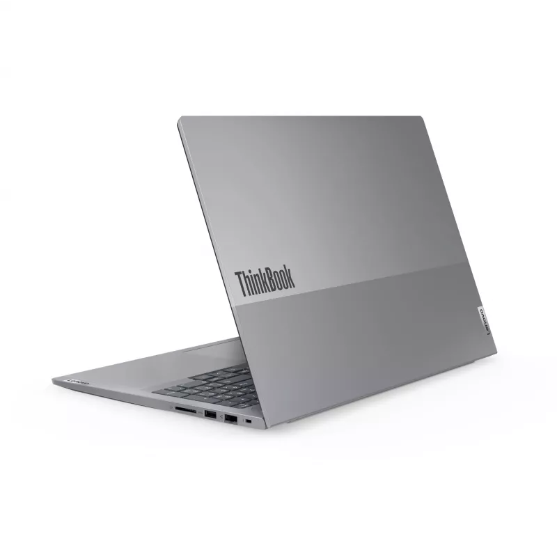Lenovo ThinkBook 16 G7 ARP AMD Ryzen™ 5 7535HS sülearvuti 40,6 cm (16 tolli) WUXGA 8 GB DDR5-SDRAM 256 GB SSD Wi-Fi 6E (802.11ax) Windows 11 Pro Ühendkuningriigi inglise keel hall