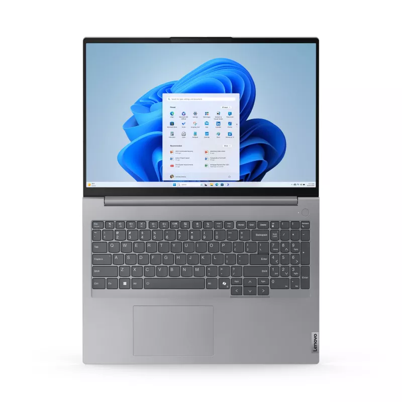 Lenovo ThinkBook 16 G7 ARP AMD Ryzen™ 5 7535HS sülearvuti 40,6 cm (16 tolli) WUXGA 8 GB DDR5-SDRAM 256 GB SSD Wi-Fi 6E (802.11ax) Windows 11 Pro Ühendkuningriigi inglise keel hall