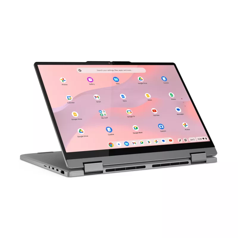 Lenovo Chrome 2in1 14IRU10 Intel Core 5 120U Chromebook 35,6 cm (14 tolli) puutetundlik WUXGA 8 GB LPDDR5-SDRAM 128 GB UFS Wi-Fi 6E (802.11ax) ChromeOS English hall