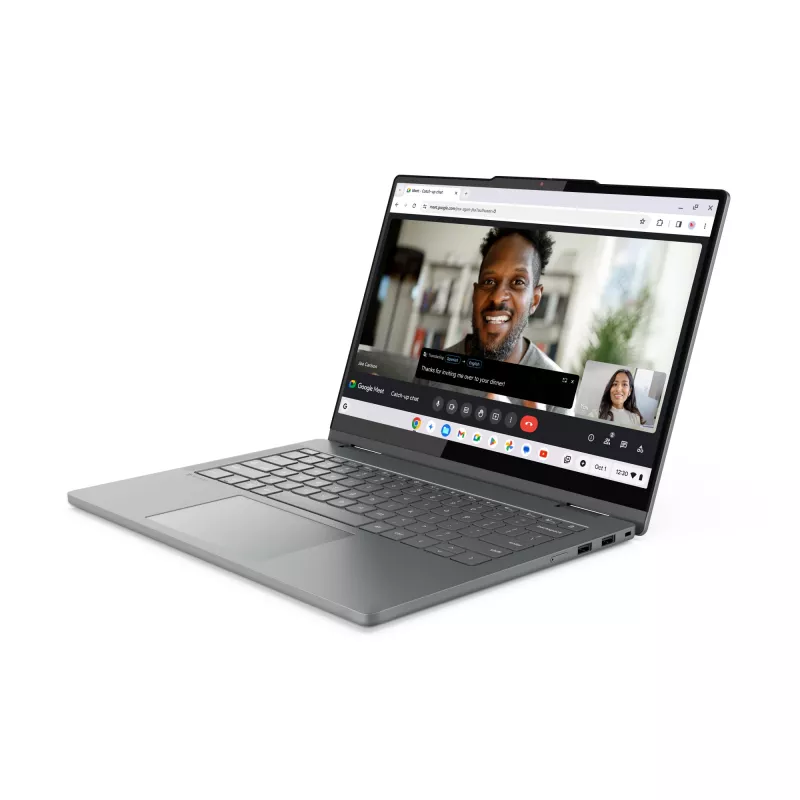 Lenovo Chrome 2in1 14IRU10 Intel Core 5 120U Chromebook 35,6 cm (14 tolli) puutetundlik WUXGA 8 GB LPDDR5-SDRAM 128 GB UFS Wi-Fi 6E (802.11ax) ChromeOS English hall