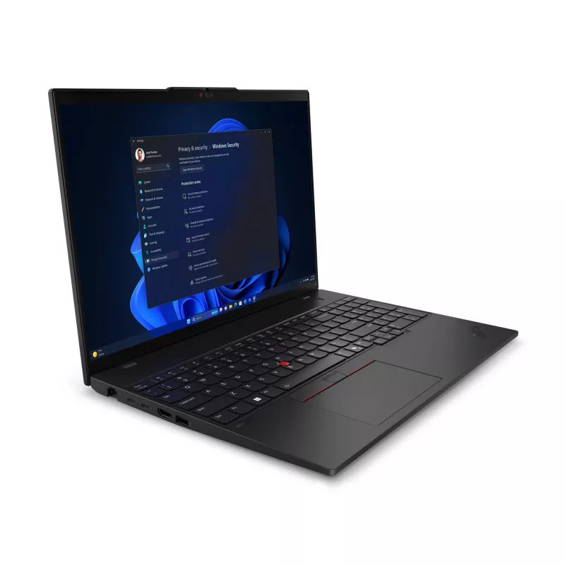 Lenovo ThinkPad L16 Gen 1 (Intel) Intel Core Ultra 5 125U sülearvuti 40,6 cm (16 tolli) WUXGA 16 GB DDR5-SDRAM 512 GB SSD Wi-Fi 6E (802.11ax) Windows 11 Pro Nordic Must