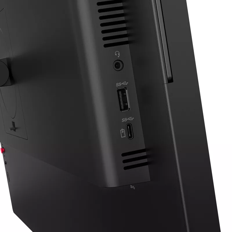Lenovo ThinkVision T24-4v monitor, 60.5 cm (23.8 tolli), 1920 x 1080 pikslit, Full HD, LED, 6 ms, Must