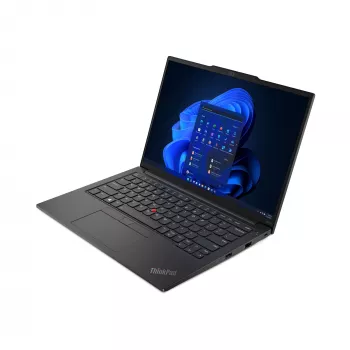 Lenovo ThinkPad E14 Gen 5 (AMD) AMD Ryzen™ 5 7430U sülearvuti 35,6 cm (14 tolli) WUXGA 8 GB DDR4-SDRAM 256 GB SSD Wi-Fi 6 (802.11ax) Windows 11 Pro Nordic Must