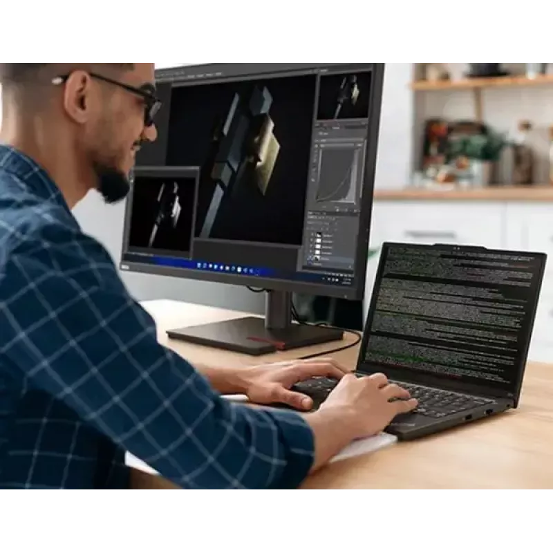 Sülearvuti Lenovo ThinkPad E14 Gen 5 14-tolline AMD Ryzen 3 7330U 8GB 256GB SSD AMD Radeon Windows 11 Pro