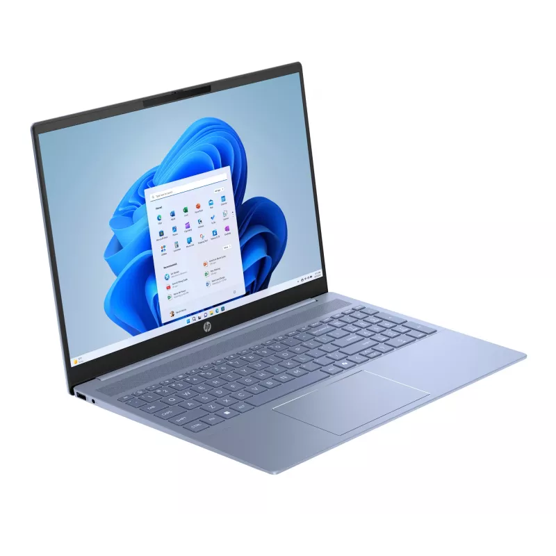 HP Pavilion 16-ag0009na AMD Ryzen™ 5 8540U sülearvuti 40,6 cm (16 tolli) puuteekraan 2K 8 GB LPDDR5-SDRAM Wi-Fi 6 (802.11ax) Windows 11 Home sinine (taastatud toode)