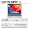 HP Pavilion 16-ag0009na AMD Ryzen™ 5 8540U sülearvuti 40,6 cm (16 tolli) puuteekraan 2K 8 GB LPDDR5-SDRAM Wi-Fi 6 (802.11ax) Windows 11 Home sinine (taastatud toode)