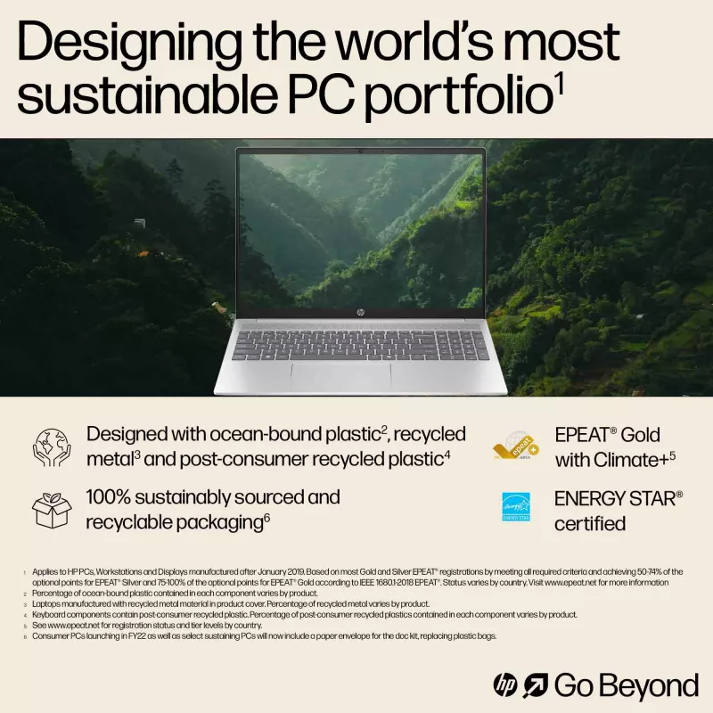 HP Pavilion 16-ag0009na AMD Ryzen™ 5 8540U sülearvuti 40,6 cm (16 tolli) puuteekraan 2K 8 GB LPDDR5-SDRAM Wi-Fi 6 (802.11ax) Windows 11 Home sinine (taastatud toode)