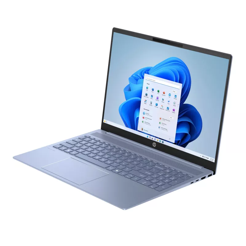 HP Pavilion 16-ag0009na AMD Ryzen™ 5 8540U sülearvuti 40,6 cm (16 tolli) puuteekraan 2K 8 GB LPDDR5-SDRAM Wi-Fi 6 (802.11ax) Windows 11 Home sinine (taastatud toode)
