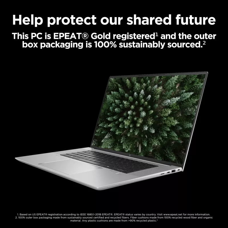 HP ZBook Studio G11 Intel Core Ultra 7 155H 40,6 cm (16 tolli) WUXGA 32 GB DDR5-SDRAM NVIDIA RTX 2000 Ada Wi-Fi 7 (802.11be) Windows 11 Pro AI-tööjaam, AI-arvuti