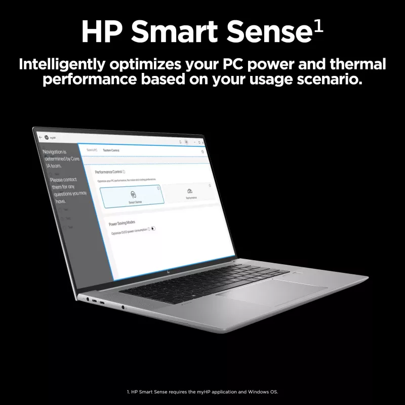 HP ZBook Studio G11 Intel Core Ultra 7 155H 40,6 cm (16 tolli) WUXGA 32 GB DDR5-SDRAM NVIDIA RTX 2000 Ada Wi-Fi 7 (802.11be) Windows 11 Pro AI-tööjaam, AI-arvuti